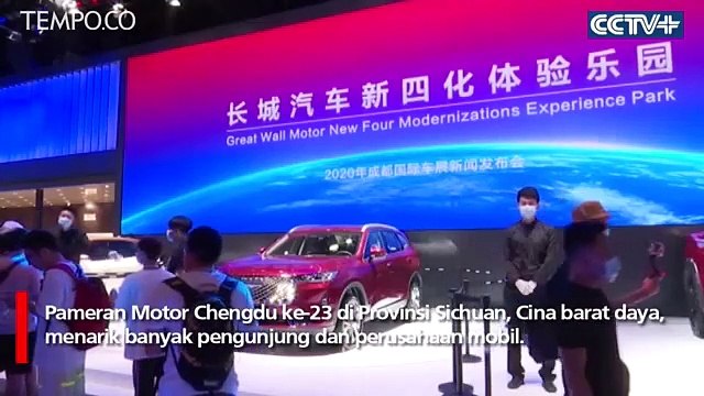 Kendaraan Energi Baru Bersaing di Chengdu Motor Show