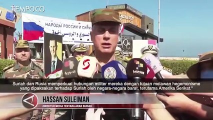 Armada Rusia Gelar Parade Militer di Suriah