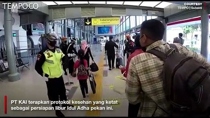 PT KAI Terapkan Protokol Terbaru Guna Sambut Pemudik saat Idul Adha