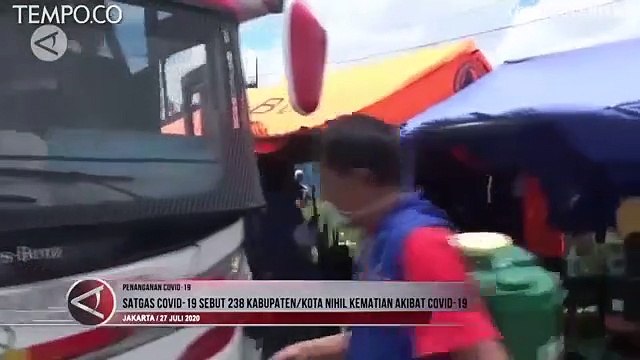 Satgas Covid-19 Sebut 238 Kabupaten Kota Nihil Kematian Akibat Covid-19