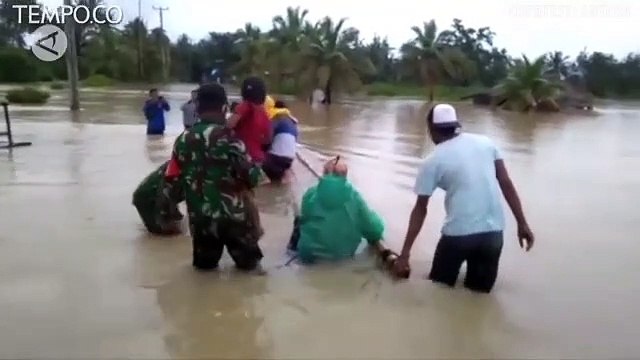 3 Kabupaten di Sulteng Dilanda Banjir, Ratusan Rumah Terendam