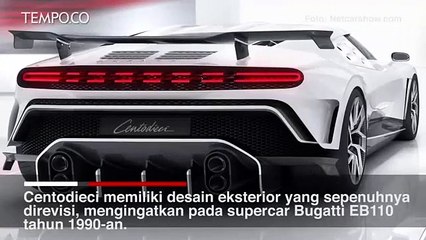 Bugatti Centodieci, Koleksi Baru Cristiano Ronaldo, Cuma Ada 10 di Dunia