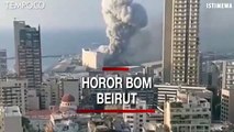 Horor Bom Beirut, 10 Orang Dilaporkan Tewas, Gedung-gedung Hancur