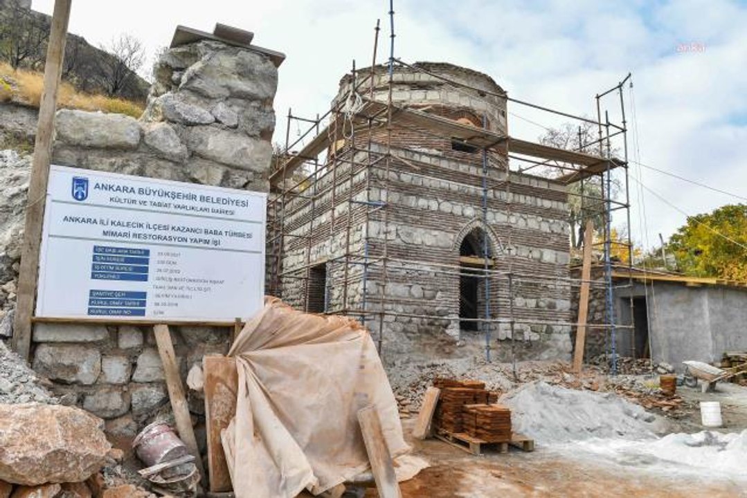 Ankara Büyükşehir, Tarihi Yapı, Çeşme, Türbe ve Camileri Restore Ediyor