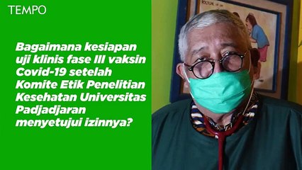Kusnandi Rusmil : Kita Curi Start Supaya Vaksin Cepat Jadi