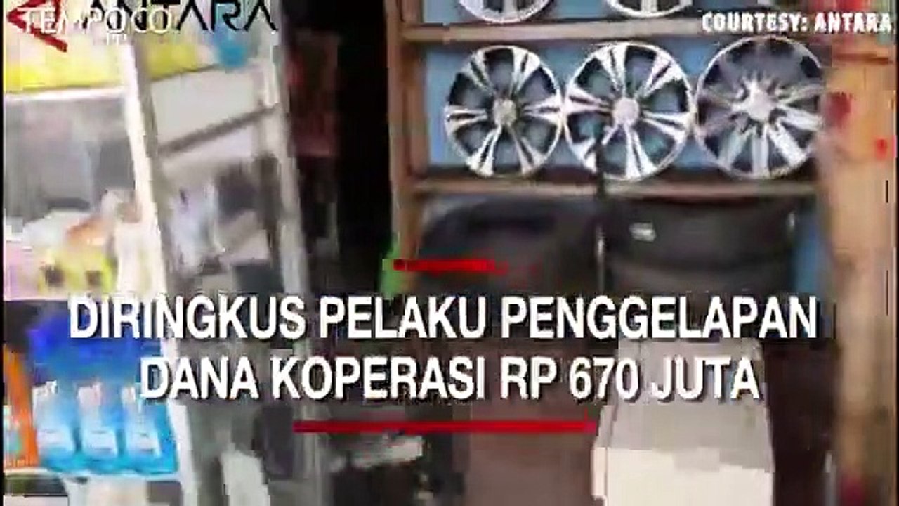 Diringkus, Pelaku Penipuan Dana Koperasi Rp 670 Juta, Begini Akhirnya