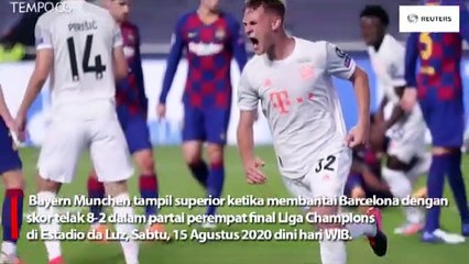 Barcelona Keok Dibantai Bayern Munchen 8-2