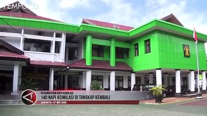 140 Napi Asimilasi Ditangkap Kembali