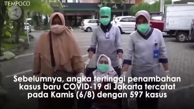 Peningkatan Pasien Positif COVID-19 di DKI Jakarta Mencapai Rekor