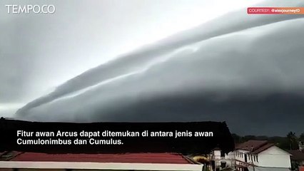 Ini Penjelasan BMKG Soal Awan Mirip Tsunami di Meulaboh Aceh | 60 Seconds