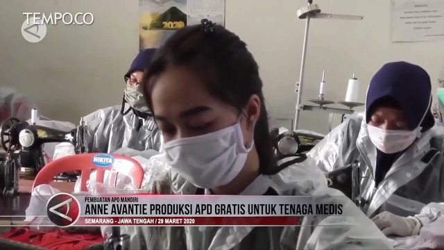Anne Avantie Produksi APD Gratis untuk Tenaga Medis