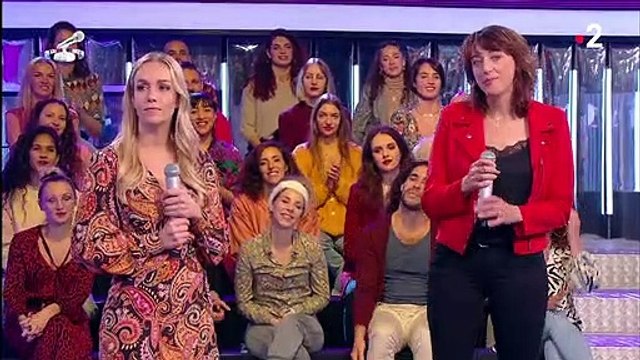 Margaux de N'oubliez pas les paroles éliminée des Masters sur France 2.