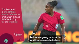 Women are here because they deserve to be, says female referee
