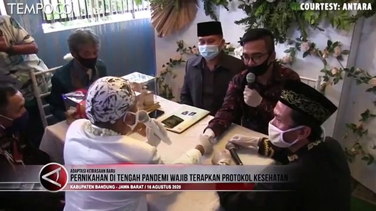 Diizinkan Pernikahan saat Pandemi Covid-19, Ini Panduannya