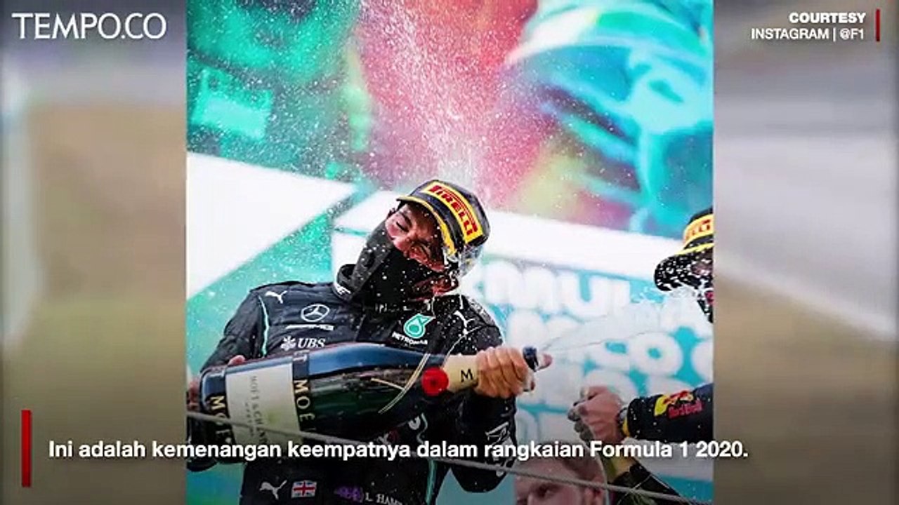 Pecahkan Rekor Formula 1, Lewis Hamilton Juarai GP Spanyol