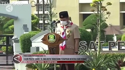 3 ASN Positif Covid-19, Wali Kota Tangerang Terapkan Kerja dari Rumah