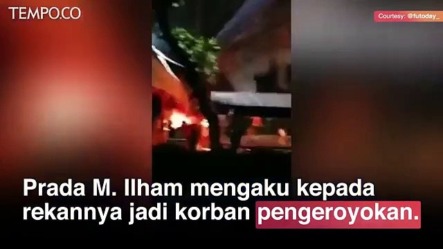 Kasus Perusakan Polsek Ciracas, Cerita Saksi yang Tolong Anggota TNI Kecelakaan