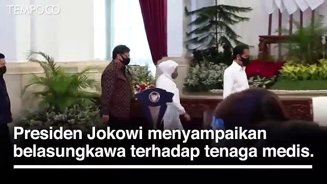 Jokowi Berduka 100 Tenaga Medis Meninggal Akibat Covid-19 | 60 Seconds