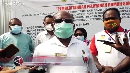 84 Tenaga Medis RSUD Jayapura Positif COVID-19