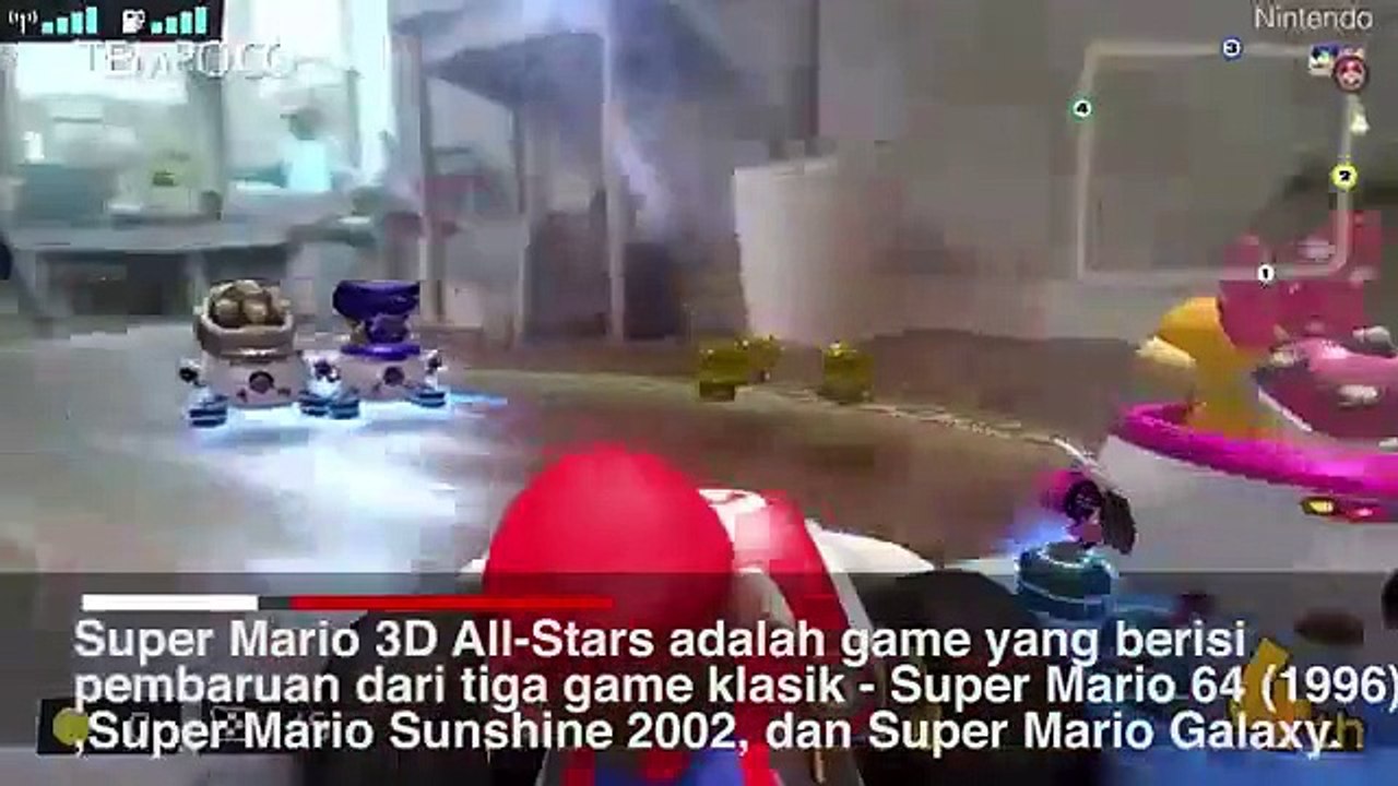 Pakai Teknologi AR, Bisa Balapan Mario Kart dengan Sirkuit di Rumah