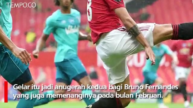 Bruno Fernandes Terpilih Jadi Pemain Terbaik Liga Inggris