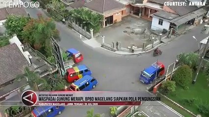 Waspadai Gunung Merapi, BPBD Siapkan Pola Pengungsian