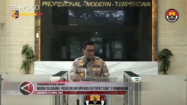 Mudik Dilarang, Polri Akan Gelar Operasi Ketupat saat 1 Ramadan