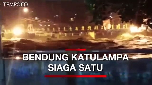 Bendung Katulampa Siaga Satu, Warga Jakarta Diminta Waspada Banjir