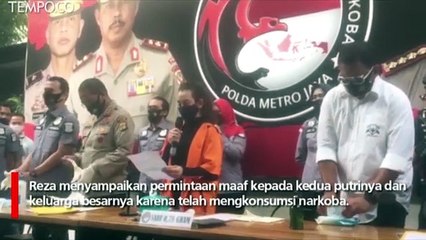 Positif Konsumsi Sabu, Reza Artamevia: Saya Minta Maaf