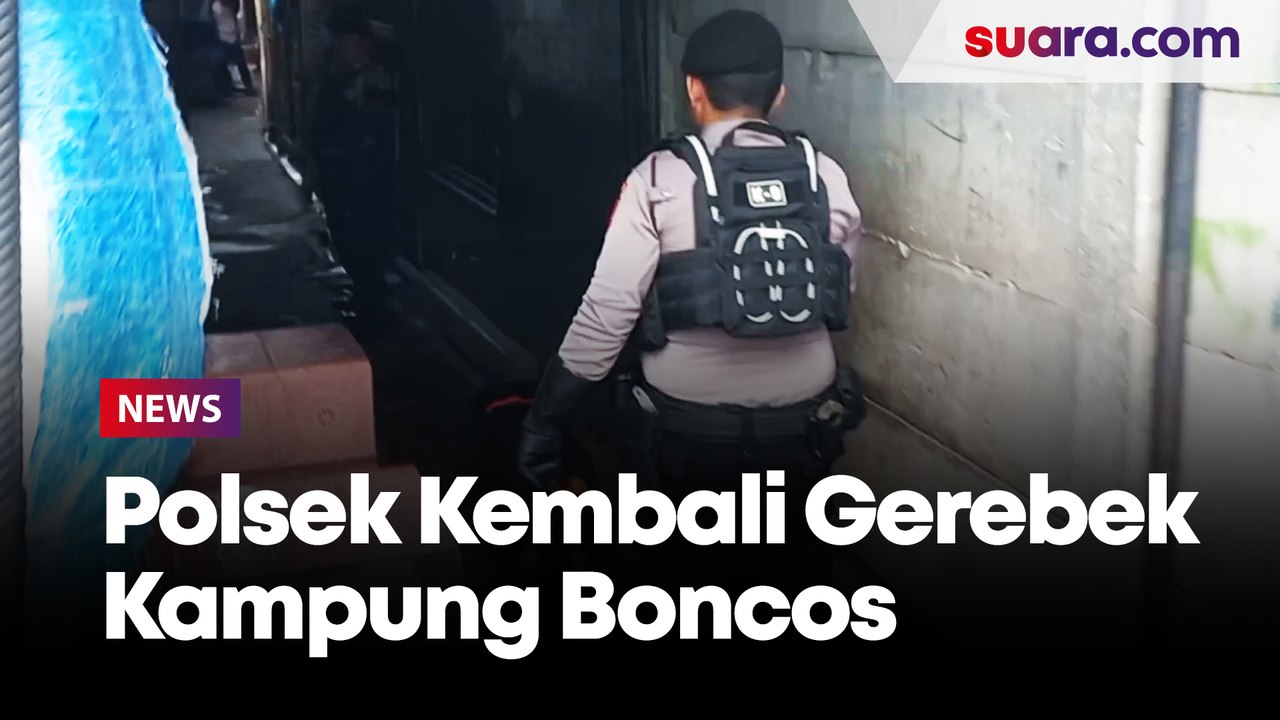 Bawa Dua Anjing K9 ke Kampung Boncos, 2 Terduga...