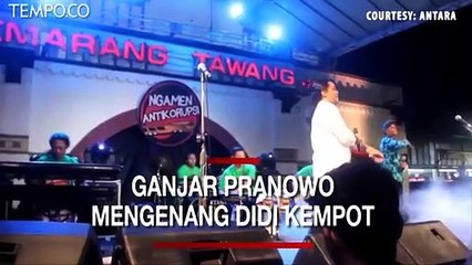 Ganjar Pranowo Kenang Didi Kempot sebagai Musisi Fenomenal