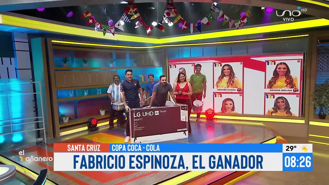 Fabricio Espinoza es el ganador de la TV de 60...
