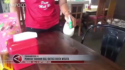 Kasus COVID-19 Terus Bertambah, Pemkab Tabanan Batasi Objek Wisata
