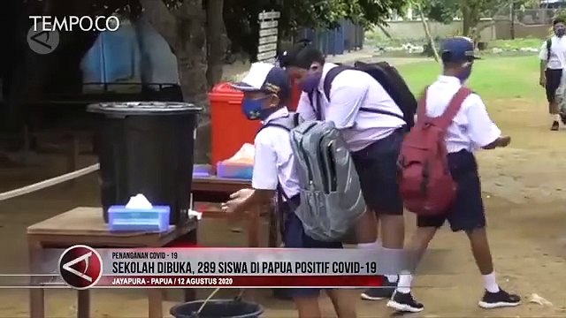 Sejak Virus Corona Merebak, 289 Anak Usia Sekolah di Papua Positif Covid-19