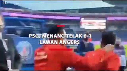 Pesta Gol PSG, Menang Telak 6-1 Lawan Angers