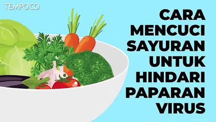 Cara Mencuci Sayuran untuk Hindari Paparan Virus