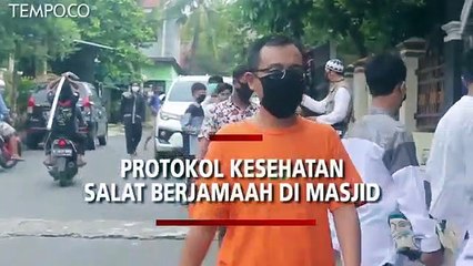 Download Video: Cegah Covid-19, Terapkan Protokol Kesehatan saat Salat Berjamaah di Masjid