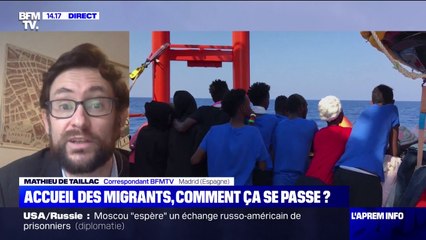 La majorité des dossiers des migrants de l'Aquarius accueillis en Espagne en 2018 est toujours à l'étude