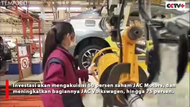 Volkswagen Investasi Satu Miliar Euro di Sektor Mobil Listrik Cina