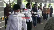 Adaptasi Kebiasaan Baru Fase Pertama Jawa Barat akan Dimulai 1 Juni