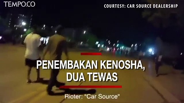 Pertempuran Senjata di Jalanan Kenosha, Dua Tewas dan Satu Terluka