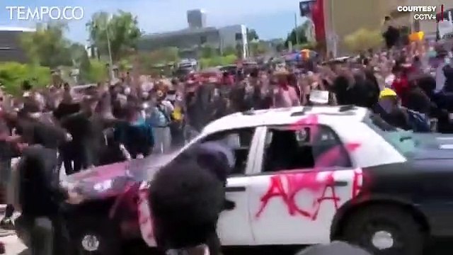 Los Angeles Umumkan Status Darurat Akibat Rusuh Protes George Floyd