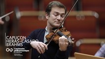 Renaud Capuçon dans la Symphonie n°2 de Brahms, avec le Philhar de Radio France, dirigé par Pablo Heras-Casado