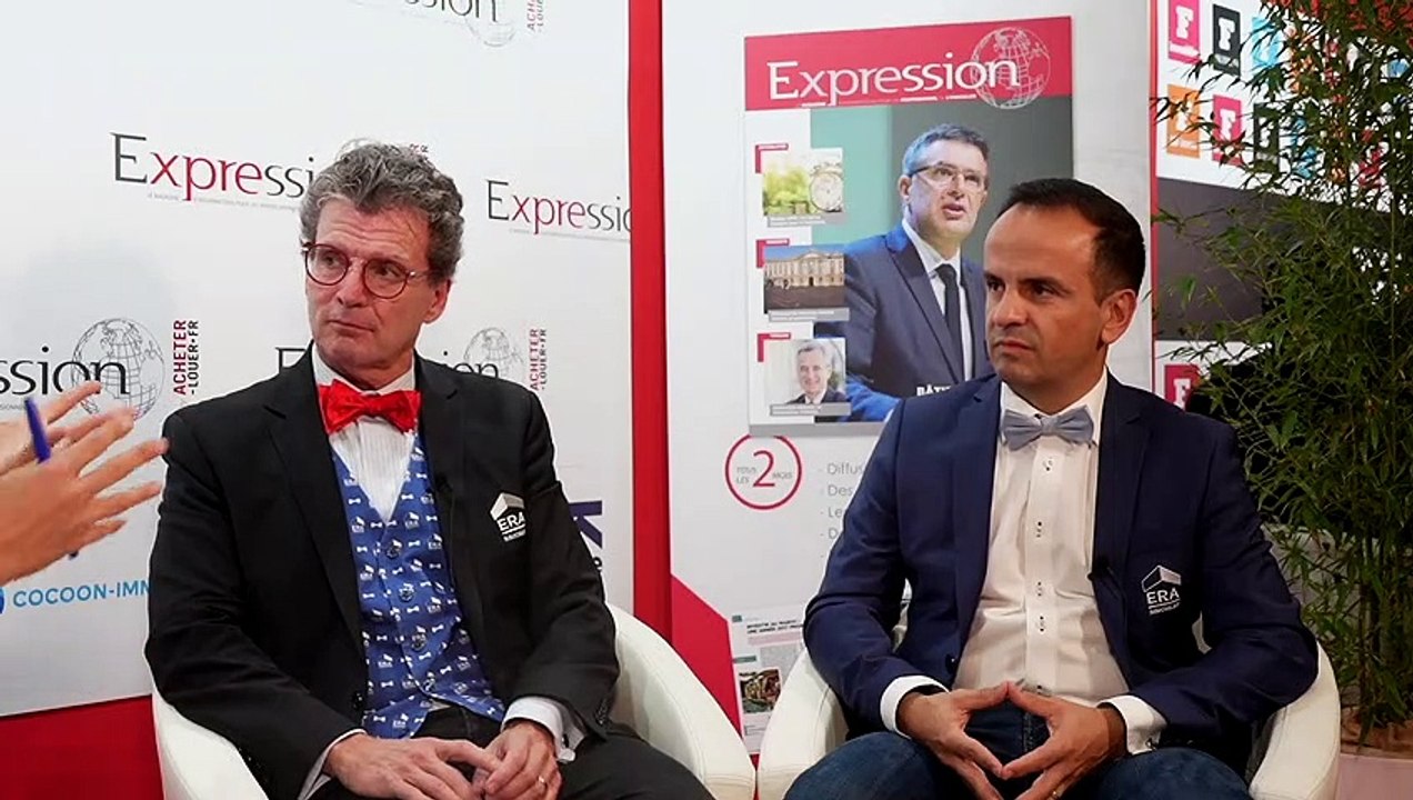 Salon RENT 2022 - Interview de François GAGNON Président de ERA et de Cyril MAUREL Directeur des opérations informatique et expansion réseau de ERA réalisée par Stéphanie de Muru