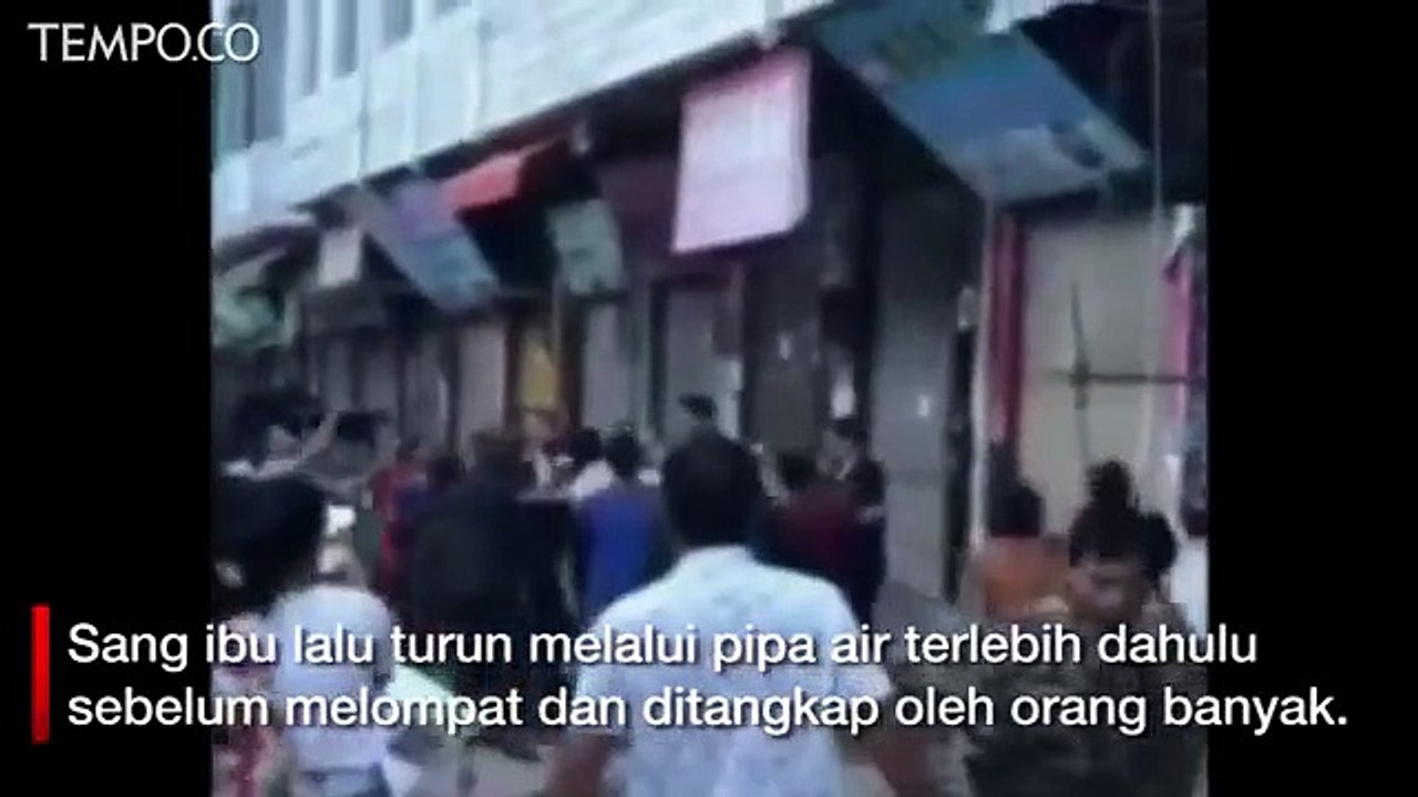 Terjebak Kebakaran di Cina, Ibu Melempar Bocah 5 Tahun dari Lantai Tiga