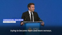 'We need a single global order' says Macron at APEC summit