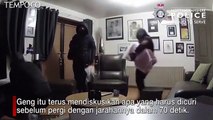 Terekam CCTV Aksi 3 Pencuri Bobol Rumah sambil Diskusi Apa yang Perlu Dicuri
