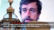Ini Kehidupan Tak Biasa Miliarder Bos Twitter Jack Dorsey, Puasa Tiap Hari, Mandi Es