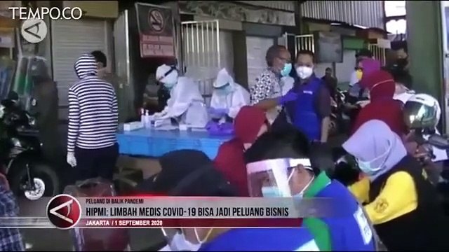HIPMI Sebut Limbah Medis Covid-19 Bisa Jadi Peluang Bisnis