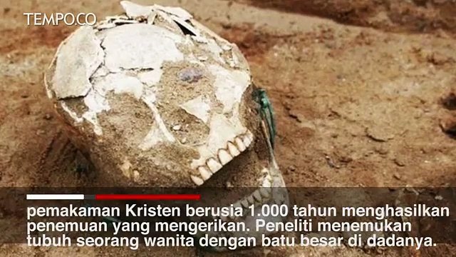 Arkeolog Polandia Kaget, Temukan Kuburan Abad ke-11, Mayat Terkubur Aneh